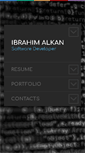 Mobile Screenshot of ibrahimalkan.com